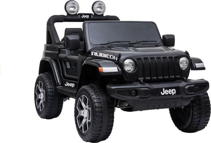 Lean Cars Auto na Akumulator Jeep Rubicon 4x4 Czarny