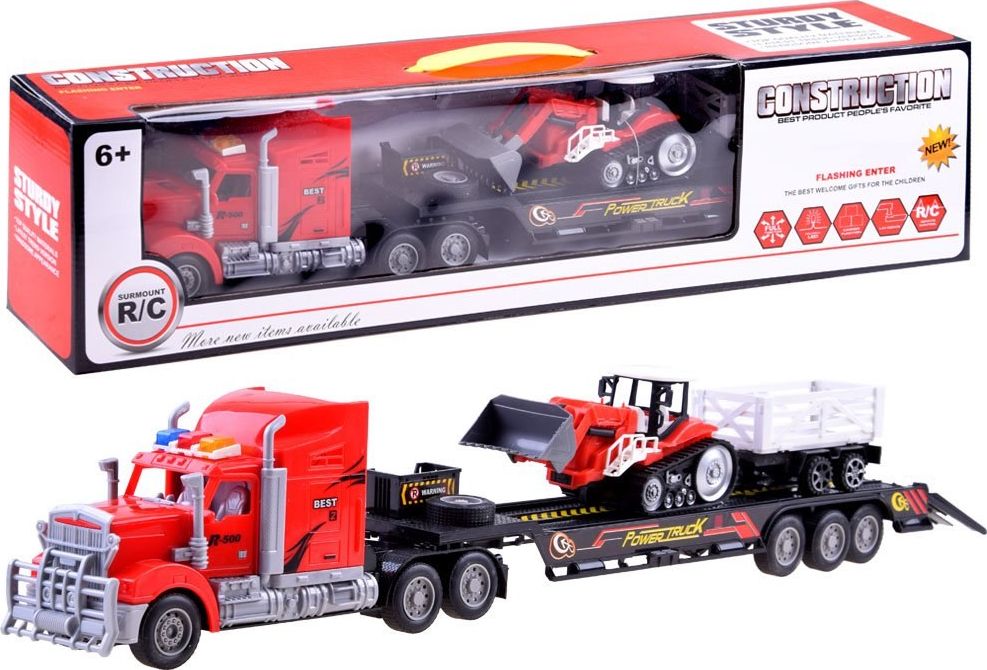 Jokomisiada Tir Laweta + Traktor z Przyczepą Zestaw R/C RC0208