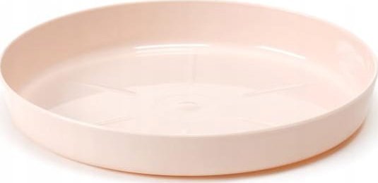 Podstawka pod doniczkę jasny beż 12,6x1,8 cm Plastikowa