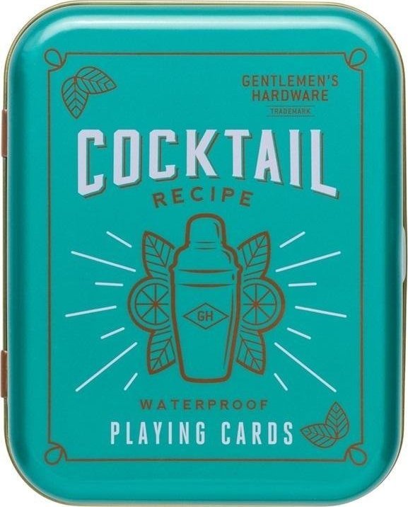 Gentlemens Hardware Karty do gry Cocktail
