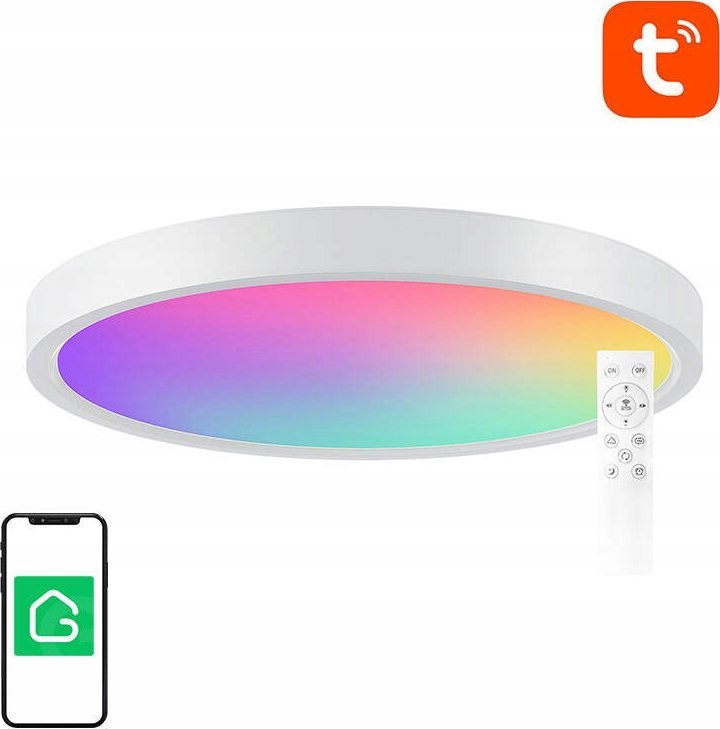 Lampa sufitowa Gosund Inteligentna lampa sufitowa 30cm WiFi/Bluetooth 16M RGBCW Gosund LB12 1920lm Tuya + Pilot
