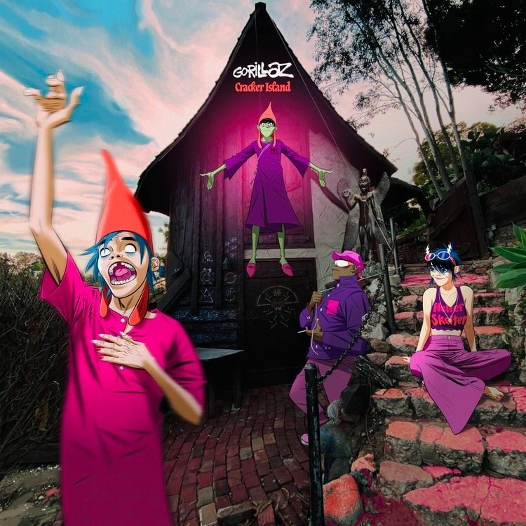 GORILLAZ "Cracker Island" (140g)