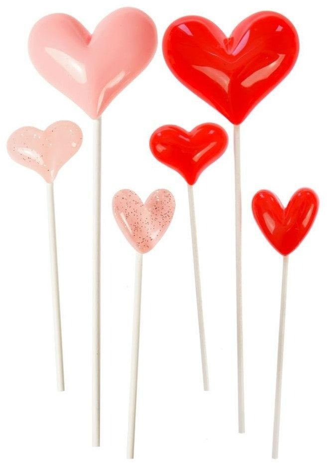 Serduszka na patyczku 3szt EDUKAMP