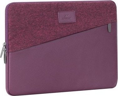 Torba RivaCase RIVACASE ETUI NA LAPTOP 13,3" EGMONT CZERWONE, SKÓRA EKOLOGICZNA I TWEED, KIESZEŃ NA AKCESORIA