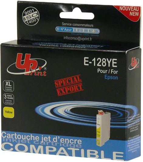 Tusz UPrint Tusz E-128YE / C13T12844011 (Yellow)