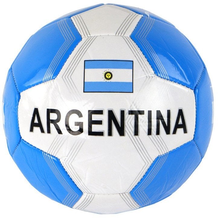 Piłka Do Piłki Nożnej Argentyna Kolorowa Rozmiar 5 EDUKAMP