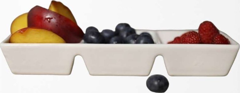 Ladelle Zestaw 3 kwadratowych miseczek do Sosów Dipów