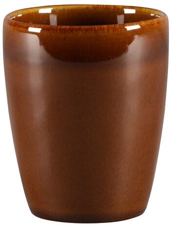 STONE Kubek bez uchwytu 230 ml, bursztynowy