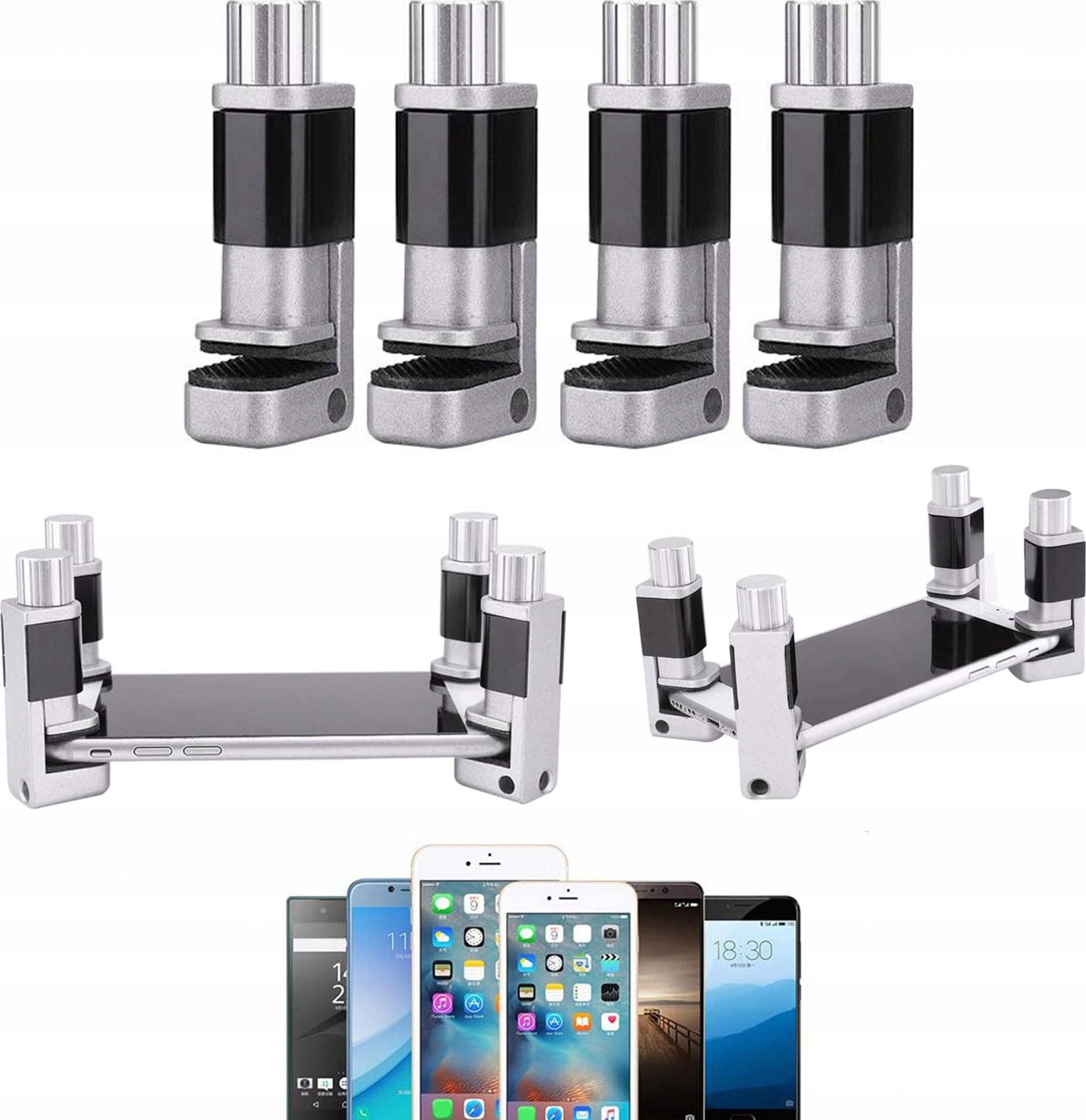 Rosfix 4X ZACISK DOCISK IMADEŁKO DO SMARTFONÓW NAPRAWY WYŚWIETLACZA EKRANU LCD