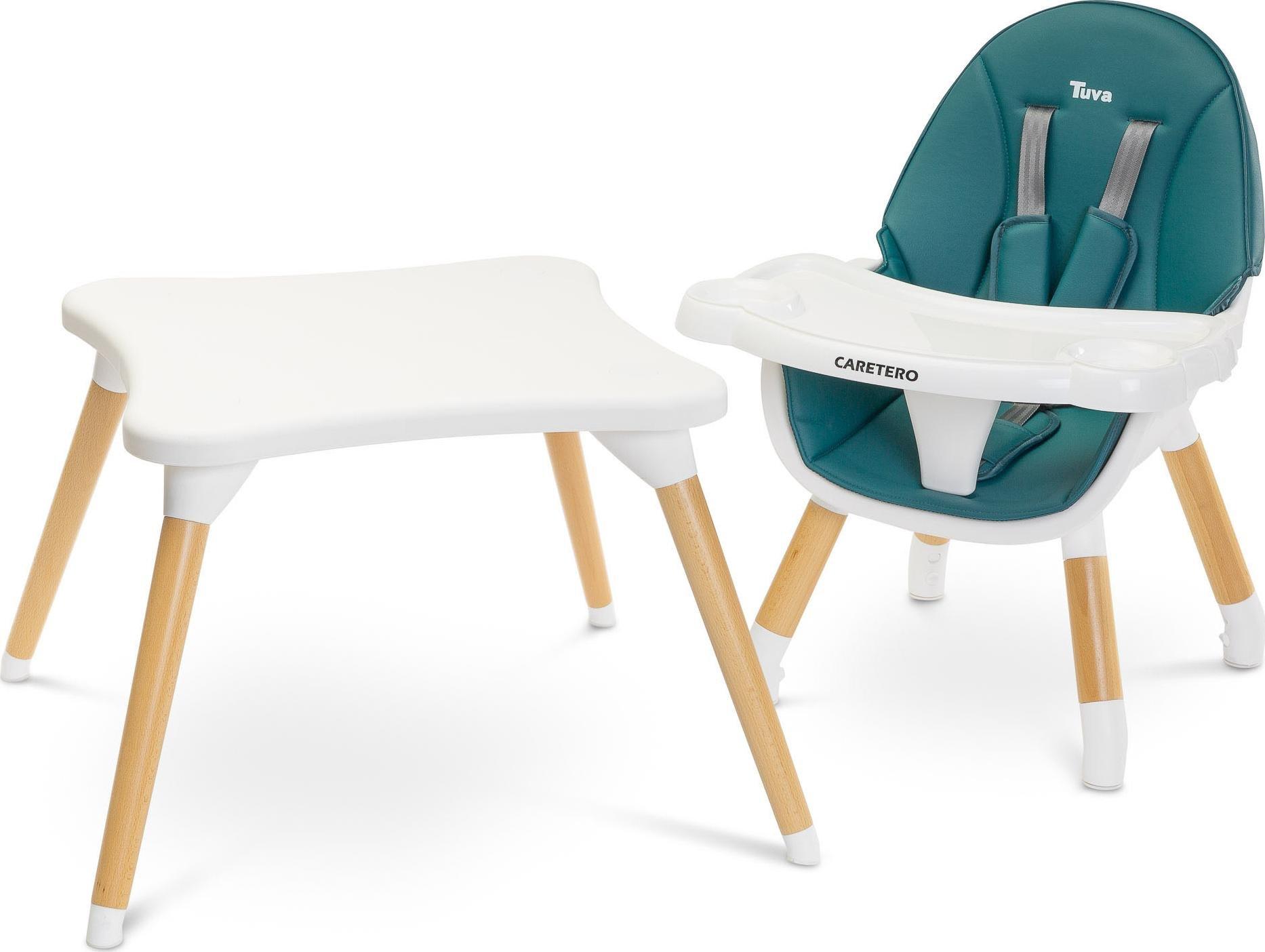 Caretero Krzesełko do karmienia Tuva ciemnozielone (TERO-7705)