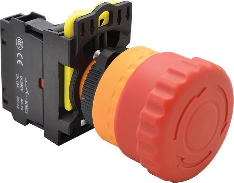 Tracon Electric Przycisk awaryjny z blokadą NYG3-ETR czerwony