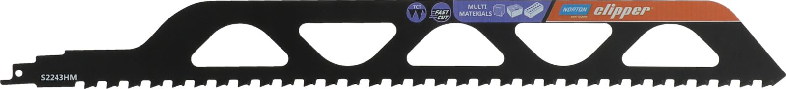 Norton Clipper NORTON BRZESZCZOT S2243HM 455mm /1szt. CEGŁY PERFOROWANE, BETON KOMÓRKOWY N70184608356