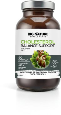 MYVITA BIG NATURE Cholesterol Balance Support suplement diety 90 kapsułek