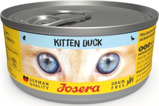 Josera Karma dla kociąt z kaczką puszka 200g