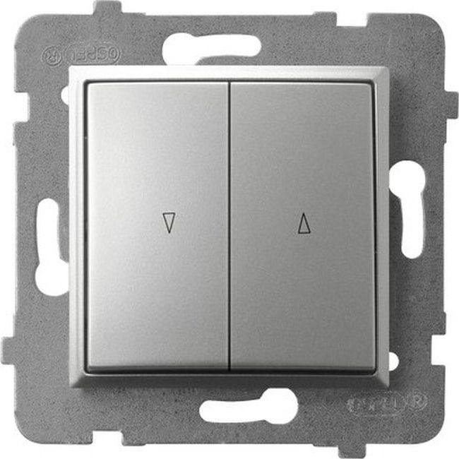 Ospel ARIA Łącznik żaluzjowy srebro ŁP-7U/m/18