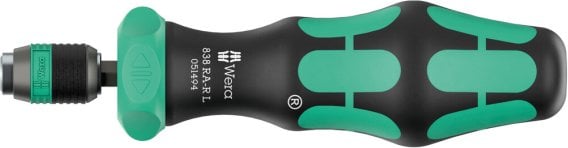 Wera 838 RA-R L Bits-Handhalter mit Ratsche 1/4
