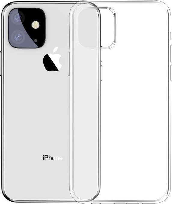 Baseus Przezroczyste etui TPU Baseus Simplicity Case do iPhone 11 6,1''