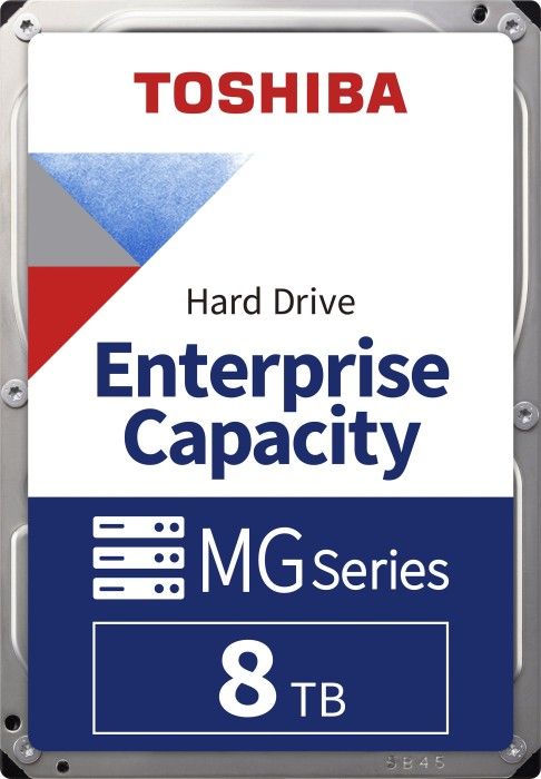 Dysk serwerowy Toshiba Enterprise Capacity 8TB 3.5'' SATA III (6 Gb/s) (MG08ADA800E)