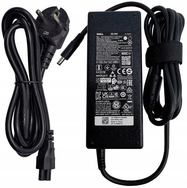 Dell AC Adapter 19V 90W includes power cable Dell Inspiron 15 5558 17 5758 (2MWVW)