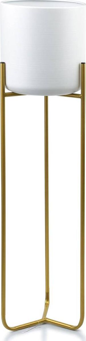 Mondex Kwietnik z osłonką Swen White 77 cm