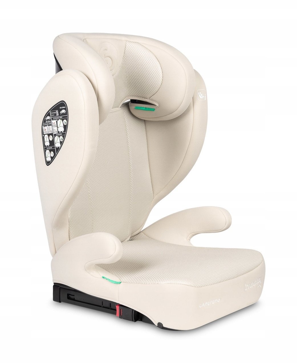 FOTELIK BREEZY FIX BEIGE (100-150cm)