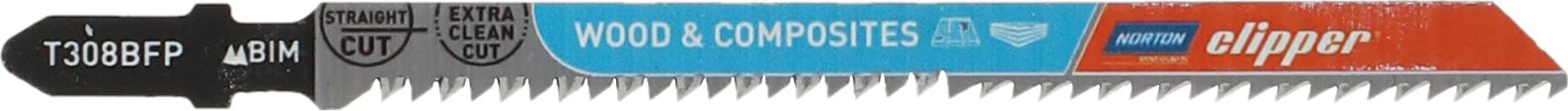Norton Clipper NORTON BRZESZCZOT T308BFP /3szt. TWARDE DREWNO I KOMPOZYTY ŚCIERNE N70184608377