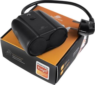 Spacetronik Zewnętrzne Gniazdko Wifi, Pomiar Energii, BT Spacetronik Smart Life Tuya SL-PS34