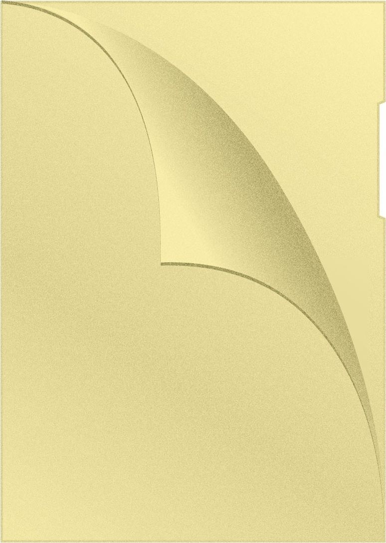 Q-Connect OBWOLUTA Q-CONNECT TYPU L, PP, A4, GROSZKOWA, 120MIKR., ŻÓŁTA KF00308