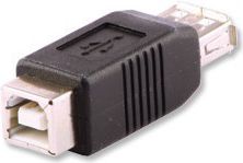 Adapter USB Lindy USB - USB-B Czarny (71228)
