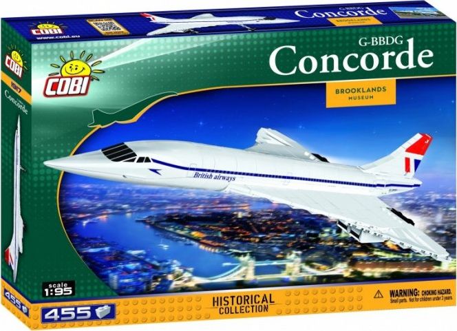 Cobi Historical Collection Concorde G-BBDG (1917)