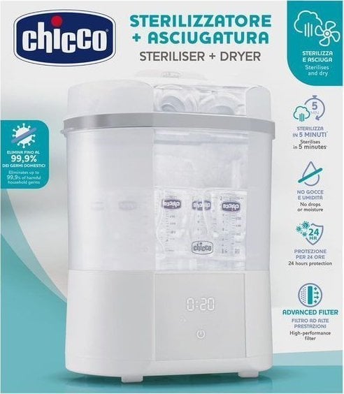 Chicco 129577 Sterylizator All-in-One z Suszarką