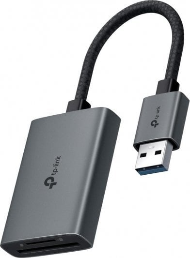 TP-Link UA430 czytnik kart USB 3.2 Gen 1 (3.1 Gen 1) Type-C Szary