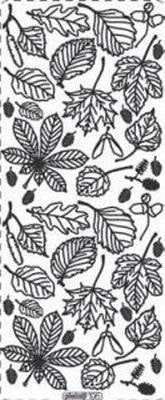 Teka Stiker ażurowy złoty