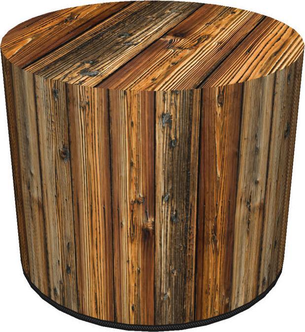 Bertoni-arco Okrągła pufa dekoracyjna - SMREK