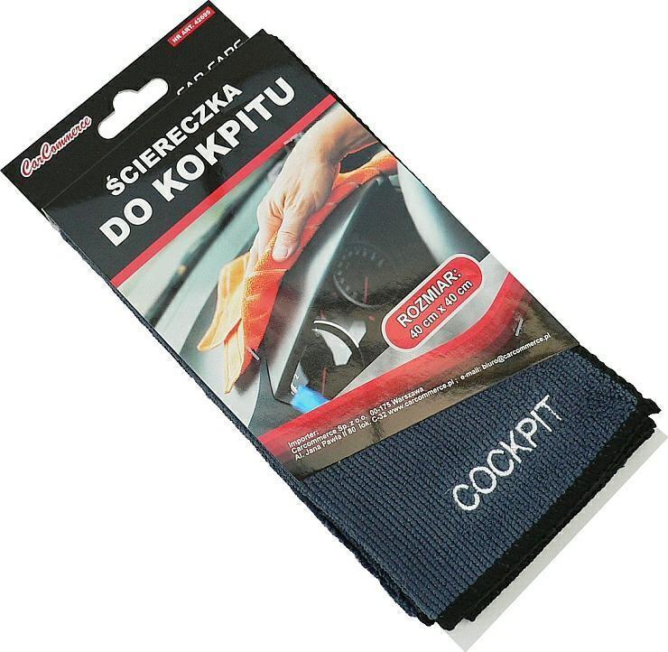 Carcommerce ŚCIERECZKA DO KOKPITU - mikrofib 40x40cm