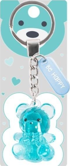 Brelok miś - Be Happy