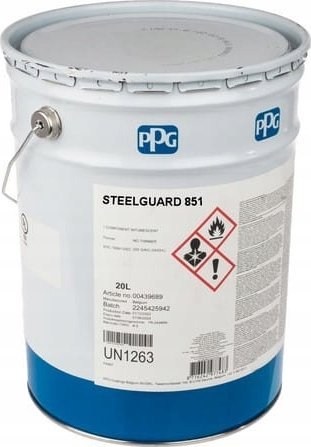 Farba okrętowa PPG Sigma Steelguard 851 ognioochronna ppoż 20l 28kg
