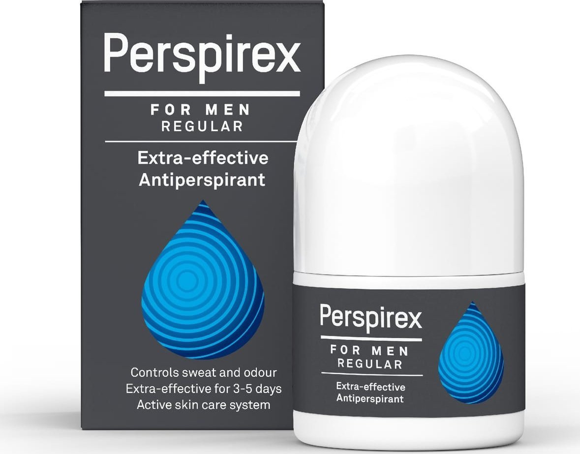 PERSPIREX Antyperspirant roll-on for Men - Regular 20 ml