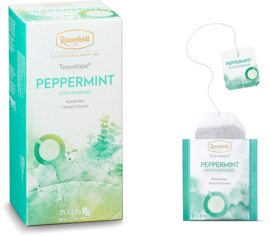 Ronnefeldt Ziołowa herbata Teavelope Peppermint 25 saszetek