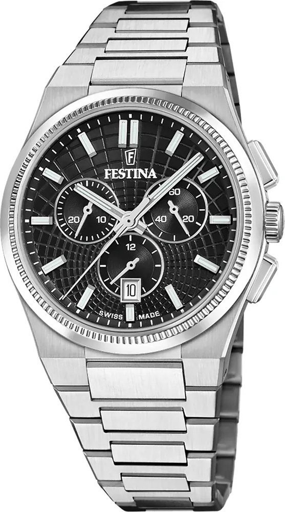 Zegarek męski Festina F20059-4 srebrny