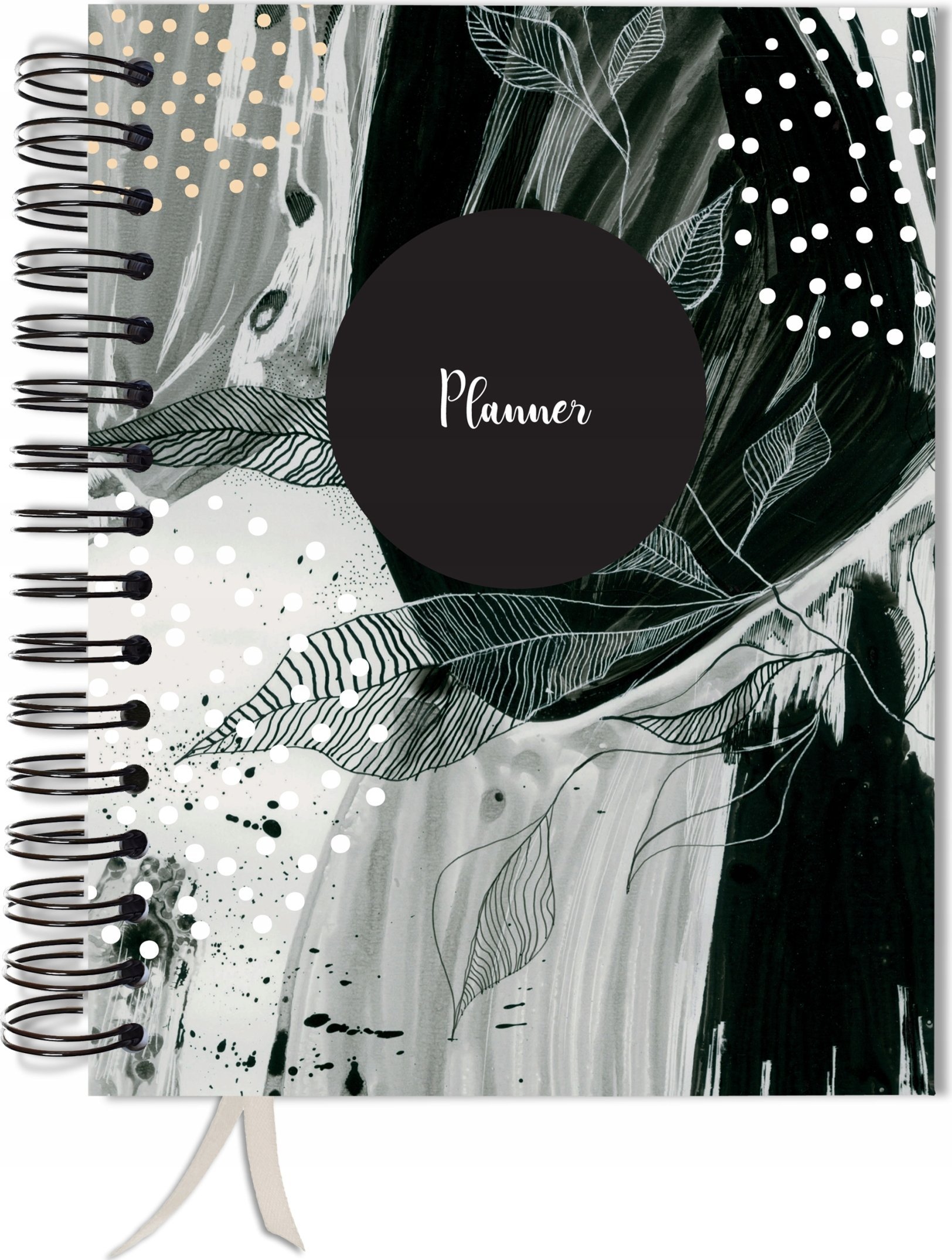 TadaPlanner Kalendarz terminarz bez dat planer książkowy A5+