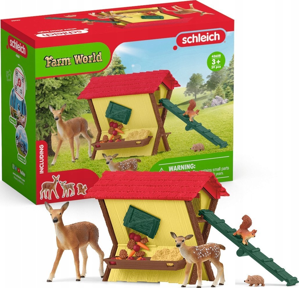 Figurka Schleich SCHLEICH FARM WORLD Feeding the Forest Animals