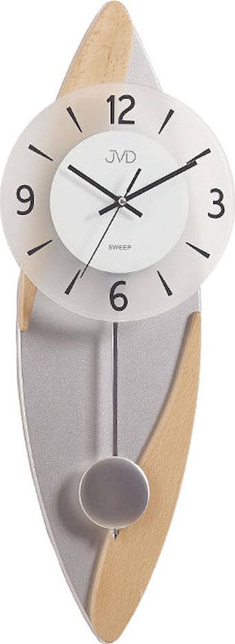 JVD Zegar ścienny z wahadłem JVD NS18009.68 Cichy mechanizm