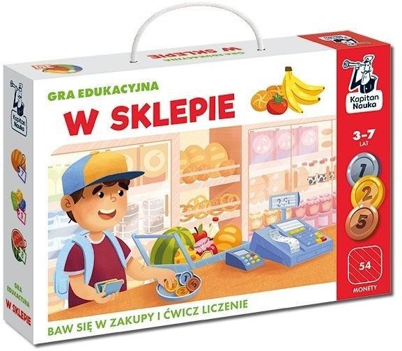 Kapitan Nauka. W sklepie. Gra edukacyjna