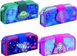 Piórnik Keyroad Piórnik kosmetyczka KEYROAD, bez wyposażenia, 22,5x11x6 cm, mix kolorów