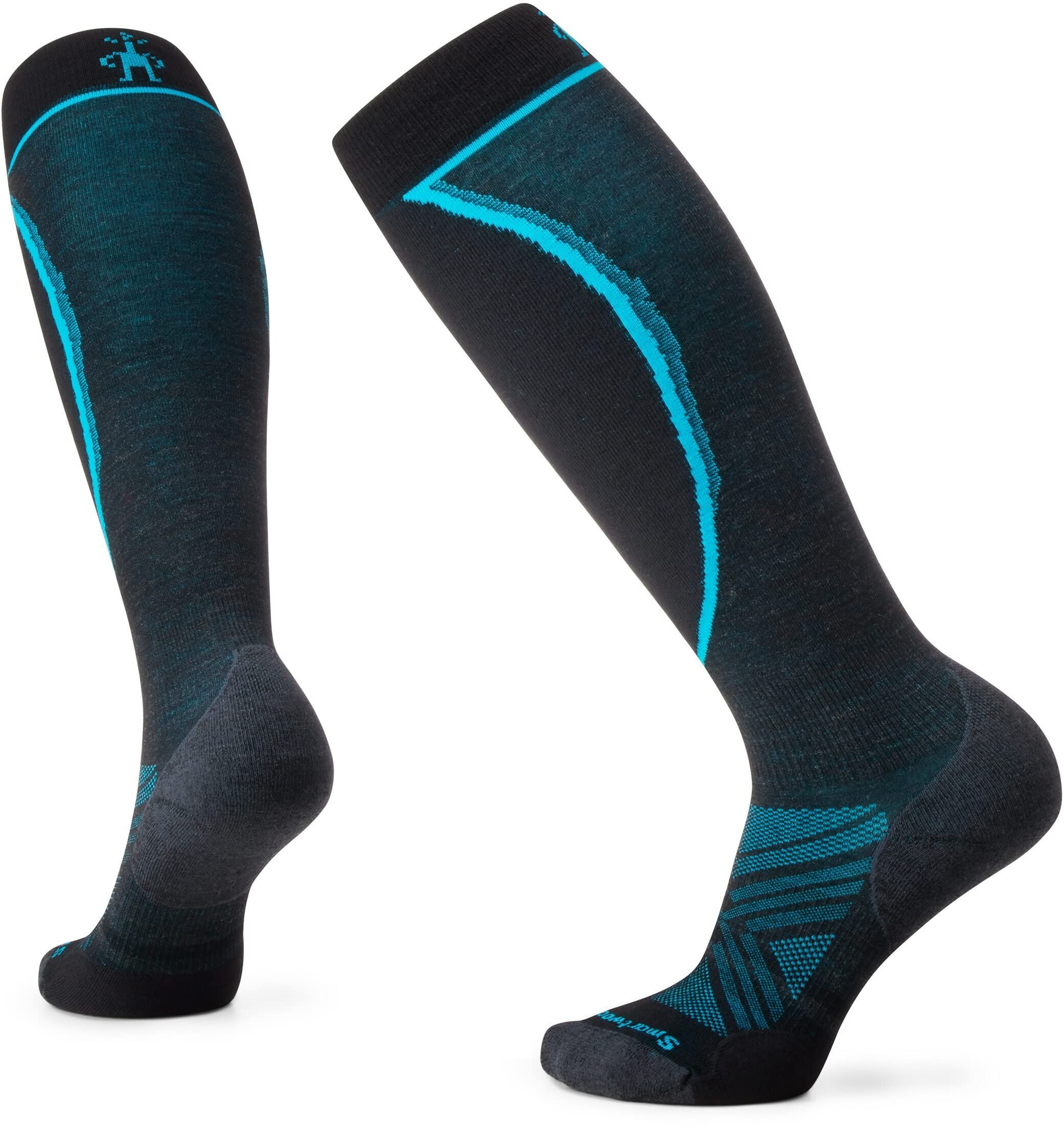 W'S Ski Targeted Cushion Extra Stretch OTC Socks, 003 | charcoal, S