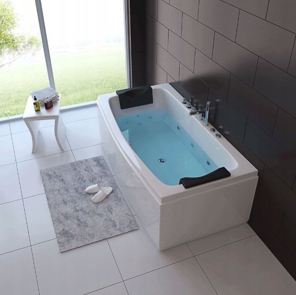 Wanna Home Deluxe Dwuosobowa wanna z hydromasażem 173x80