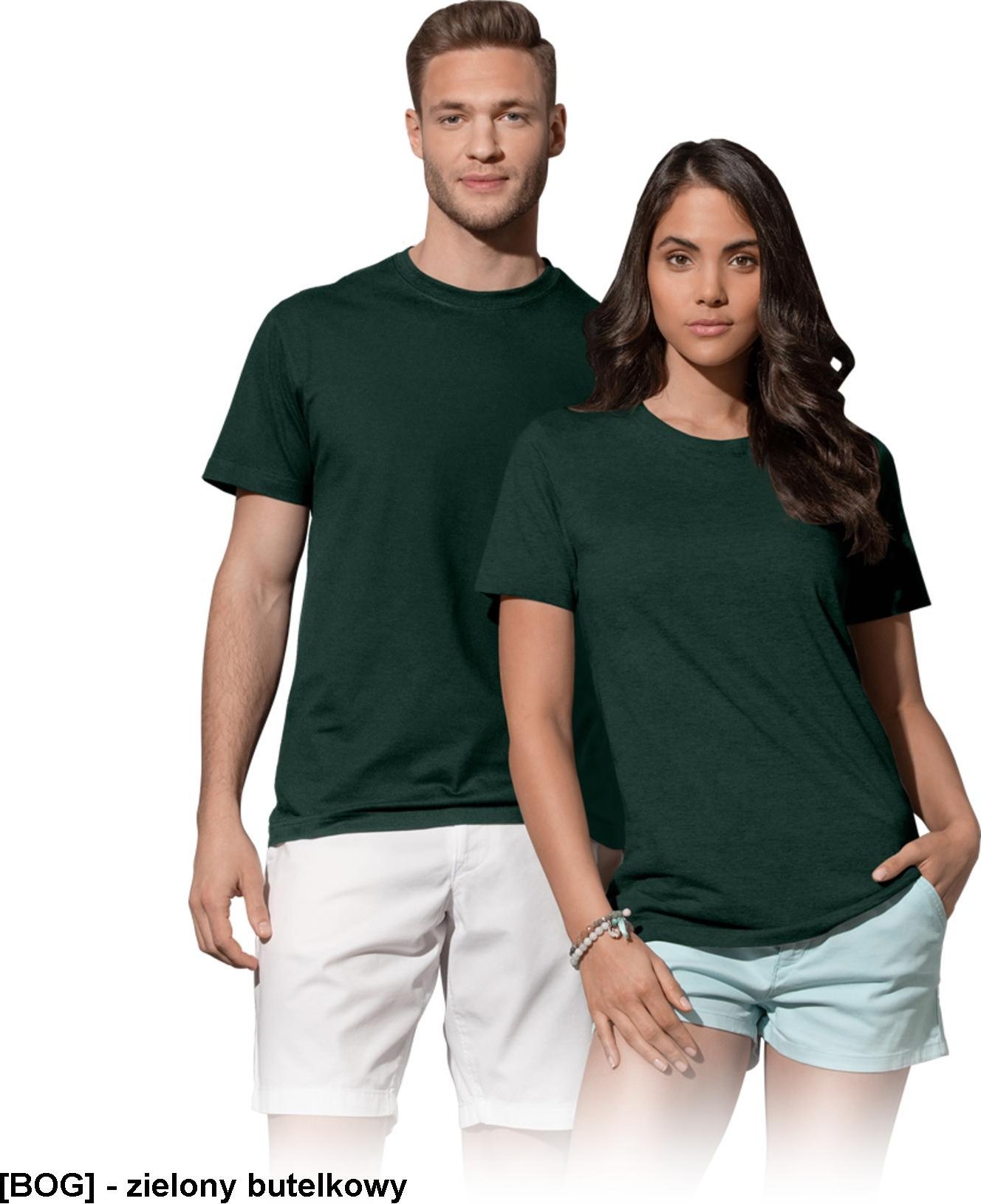 Stedman ST2000 - T-SHIRT męski - zielony butelkowy L