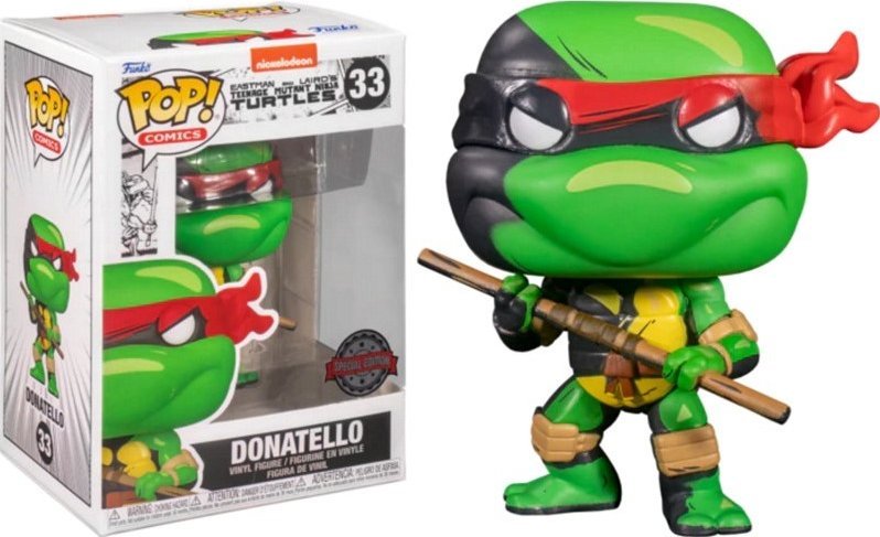 Funko POP! Comics TMNT Turtles Donatello SE 33