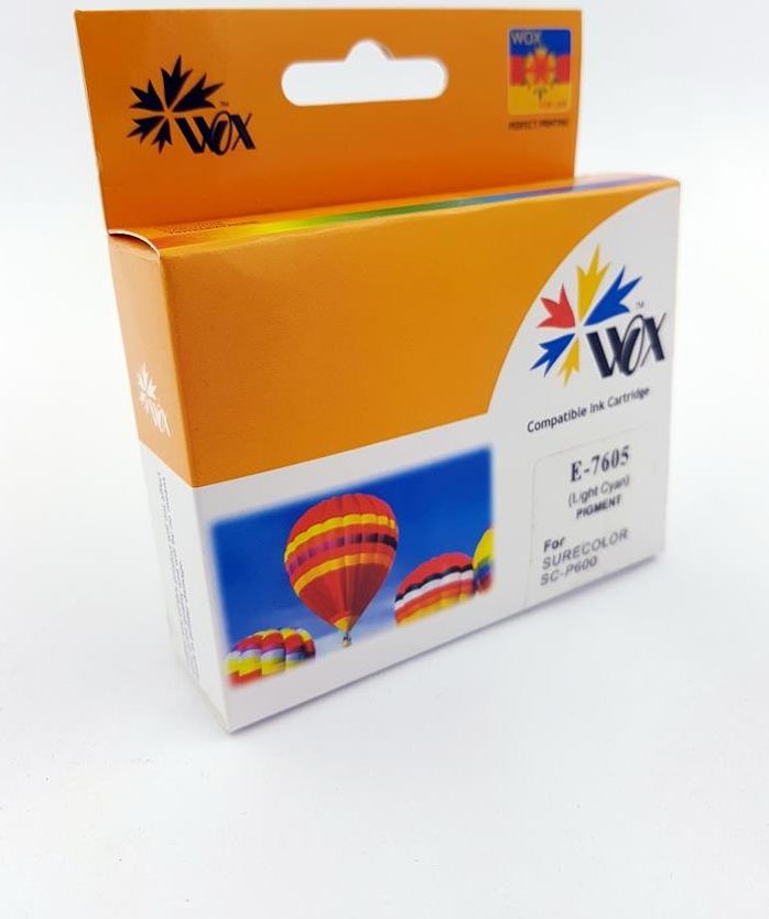 Tusz Wox Tusz Wox Light Cyan Epson T7605 Zamiennik C13T76054010